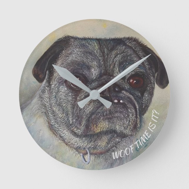 HORLOGE RONDE CARLIN PLAYFUL ET CUIT (Recto)
