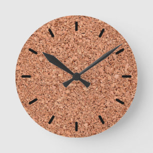 Horloge Ronde Carte à liège