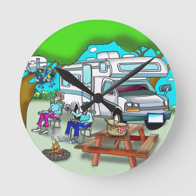 Horloge Ronde Cartoon RV 9475 (Recto)