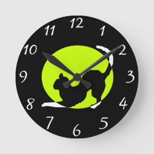 Horloge Ronde Cat