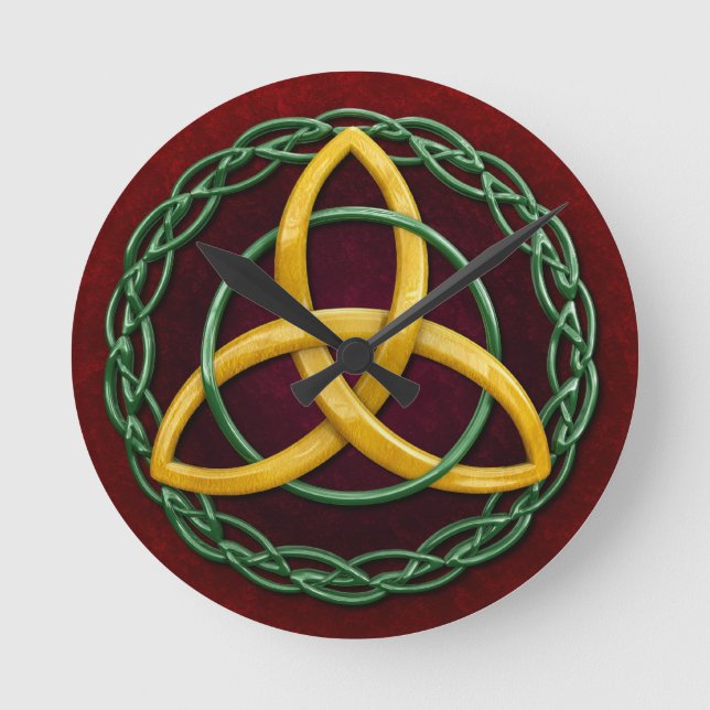 Horloge Ronde Celtic Trinity (Recto)