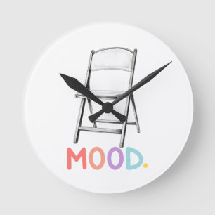Horloge Ronde Chaise pliante Humeur Montgomery Alabama Brawl