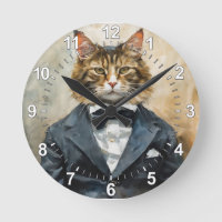 Chat en costume