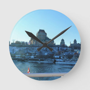 Horloge Ronde Château Frontenac, Québec, Canada