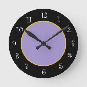 Horloge Ronde Chaton miniature