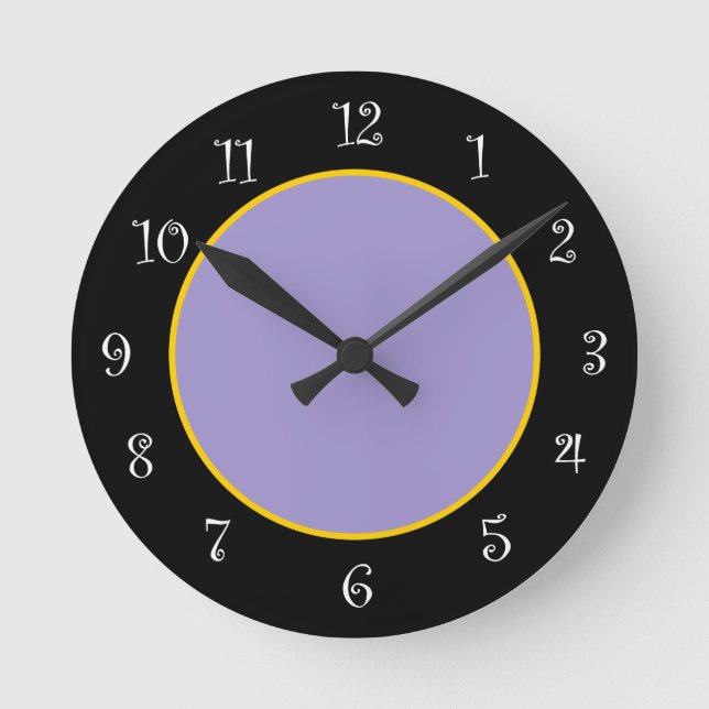 Horloge Ronde Chaton miniature (Recto)