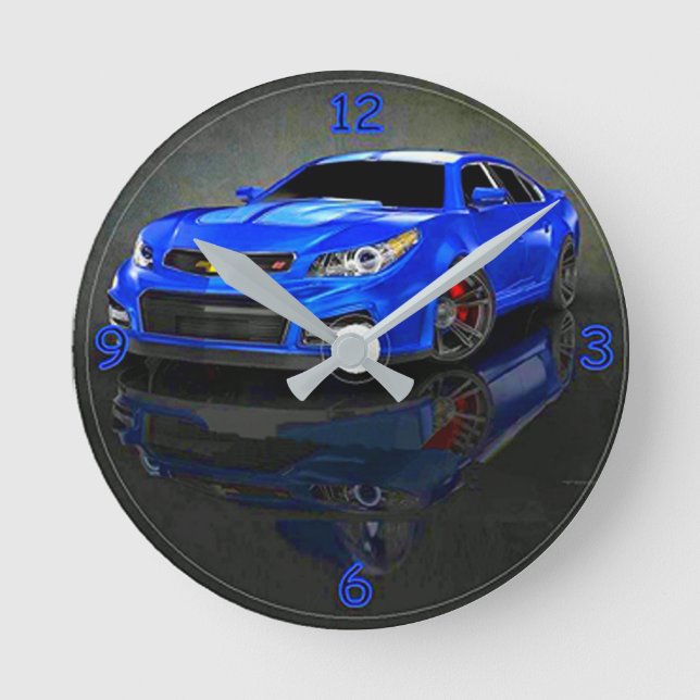 HORLOGE RONDE CHEVY CAMARO (Recto)