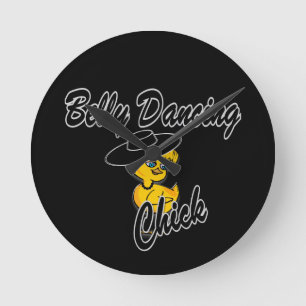 Horloge Ronde Chick de danse du ventre #4