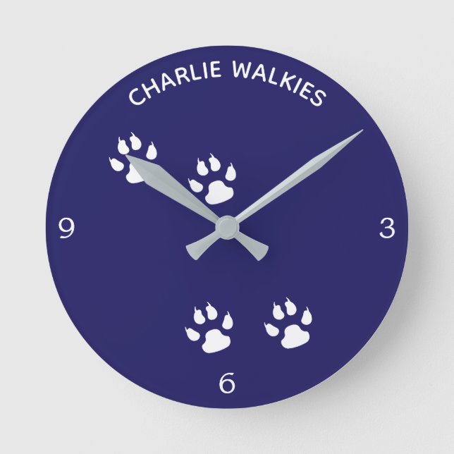 Horloge Ronde Chien (Recto)