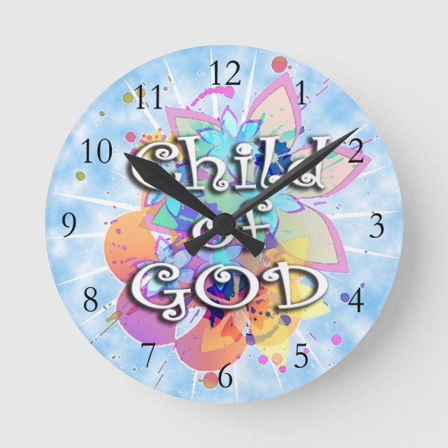Horloge Ronde Child of God (Recto)