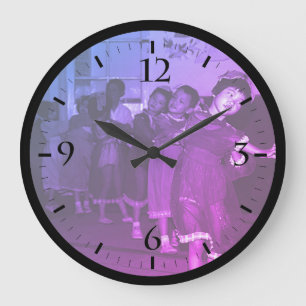Horloge Ronde Chine Ancienne Shanghai garde d'enfants Grande Hor