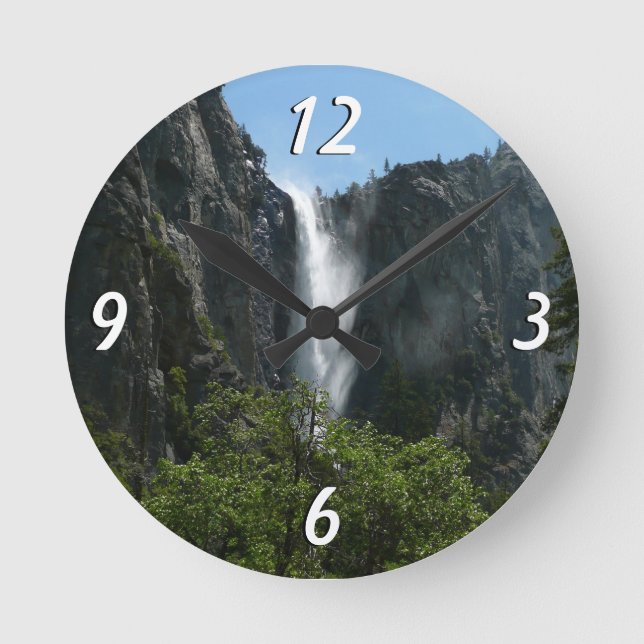 Horloge Ronde Chutes de Bridalveil au parc national Yosemite (Recto)