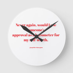 Horloge Ronde Citations stimulantes