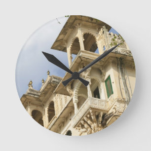 Horloge Ronde City Palace, Udaipur, Rajasthan, Inde
