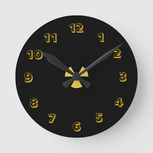 Horloge Ronde Clock atomique (Recto)