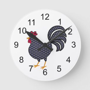 Horloge Ronde Clock de Chicken Ranch