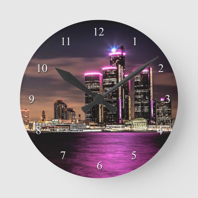 Horloge Ronde Clock de Detroit (Recto)