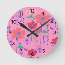 Clock de Poppies