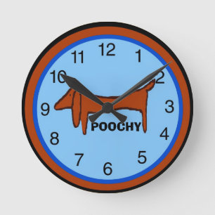 Horloge Ronde Clock, edit name