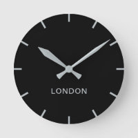 Clock noir de Forex