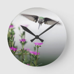 Horloge Ronde Colibri unique