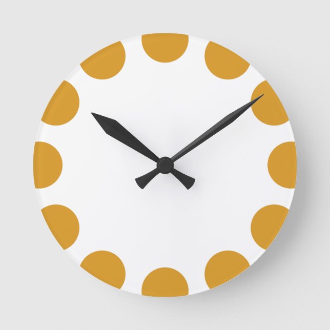Horloge Ronde Color Crescent (Recto)