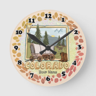 Horloge Ronde Colorado 24h/24