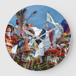 Horloge Ronde Colorful US Virgin
