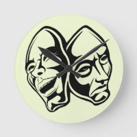 Comédie Tragédie masques masqués art de la vie