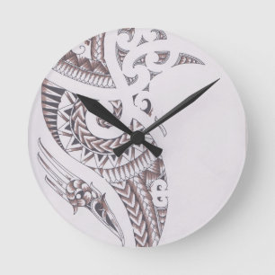Horloge Ronde concepteur de luxe maori