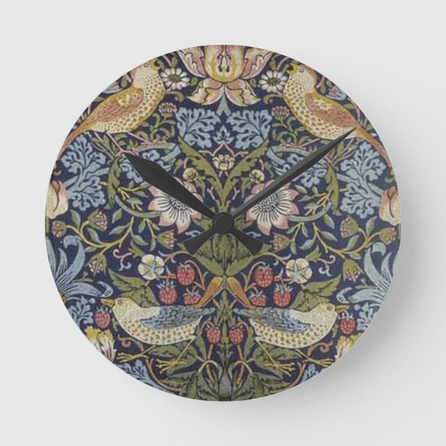 Horloge Ronde Conception 1883 de voleur de fraise de William (Recto)