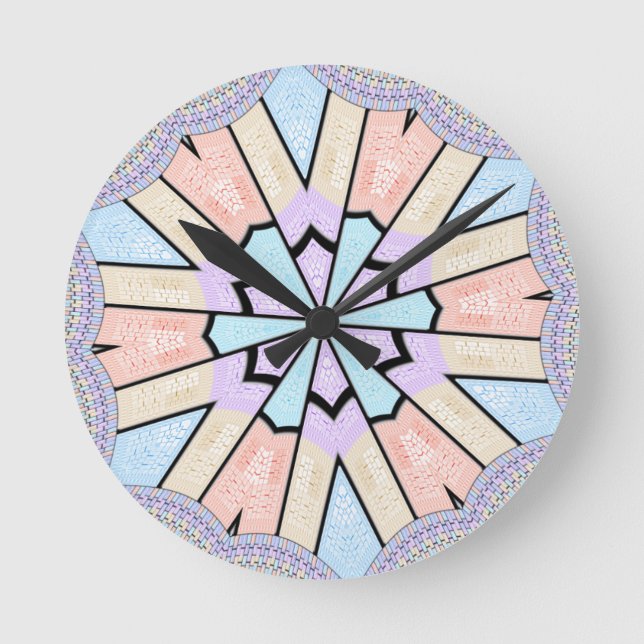 Horloge Ronde Conception de baby shower (Recto)