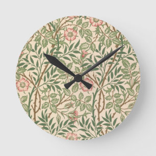 Horloge Ronde Conception "de Briar doux" pour le papier peint,