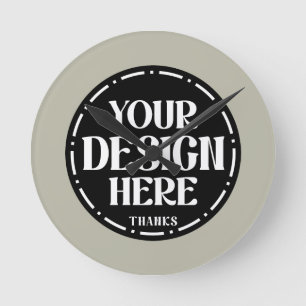 Horloge Ronde Conception de cadeau personnalisé pour la fête des