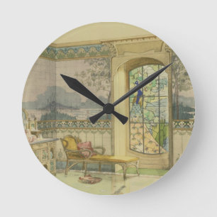 Horloge Ronde Conception pour une salle de bains, de "Interieurs