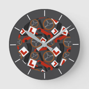 Horloge Ronde Conducteurs instructeurs de conduite Ed voitures d