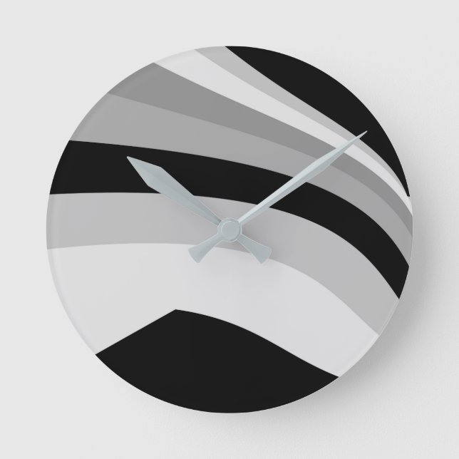 Horloge ronde contemporaine (Recto)