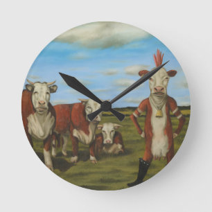 Horloge Ronde Contre le troupeau