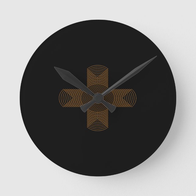 Horloge Ronde convergeant (Recto)