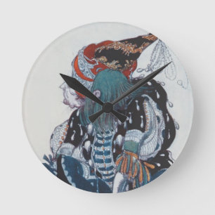 Horloge Ronde Costumez la conception pour le Pageboy de la fée