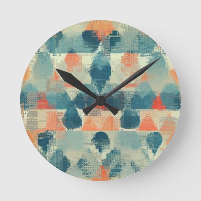 Horloge Ronde Couleur (Recto)