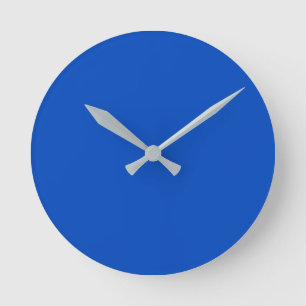 Horloge Ronde Couleur de clé chroma bleu