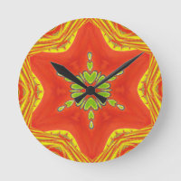 Couleurs traditionnelles africaines rouges d'or