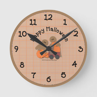 Horloge Ronde Country Halloween Wall Clock