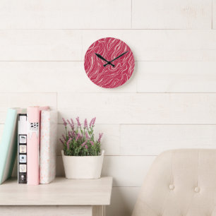 Horloge Ronde Courbes d'esquisse
