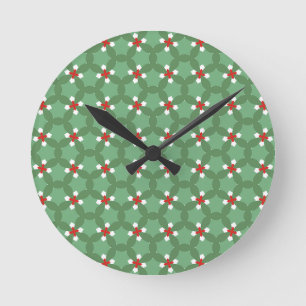Horloge Ronde coussin de décoration de Noël
