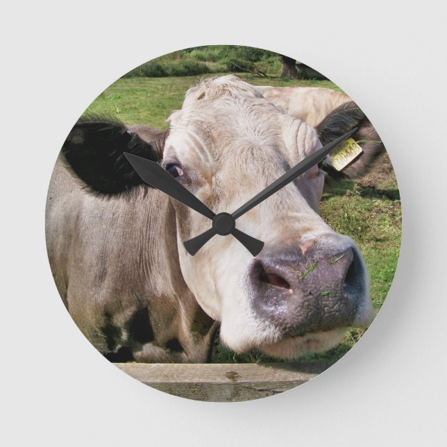 Horloge Ronde COW Cute (Recto)