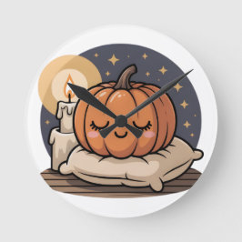 Horloge Ronde Cozy Pumpkin Dream Watch