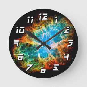 Horloge Ronde Crab Nebula Supernova Remnant Hubble Space Photo