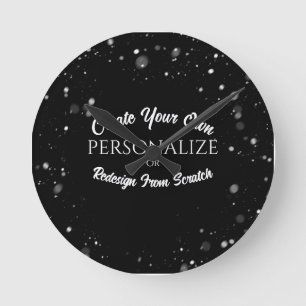 Horloge Ronde Créer une personnalisation personnalisée